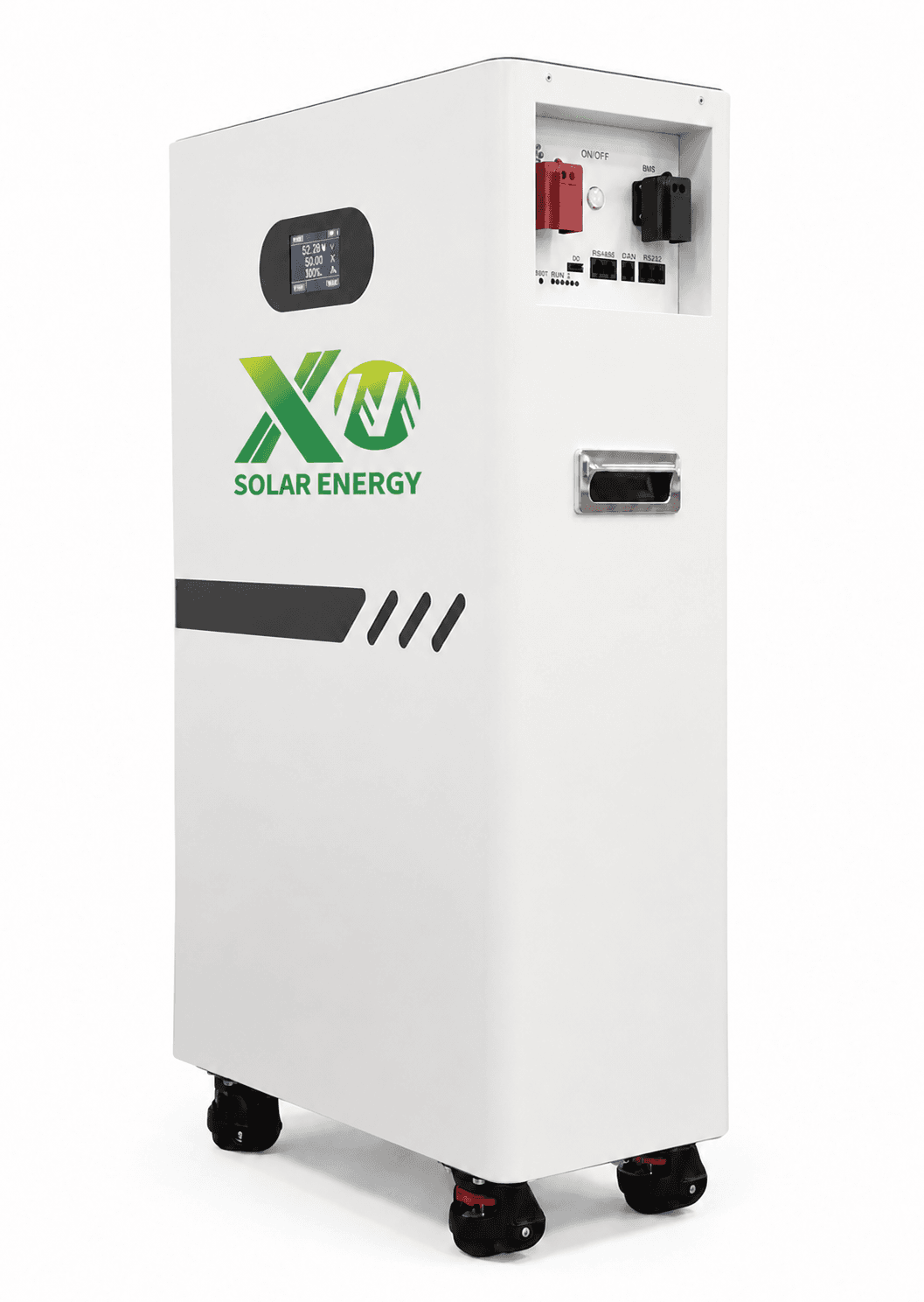 Напольный аккумулятор ShineMPower SMP-BU 51.2V на белом фоне